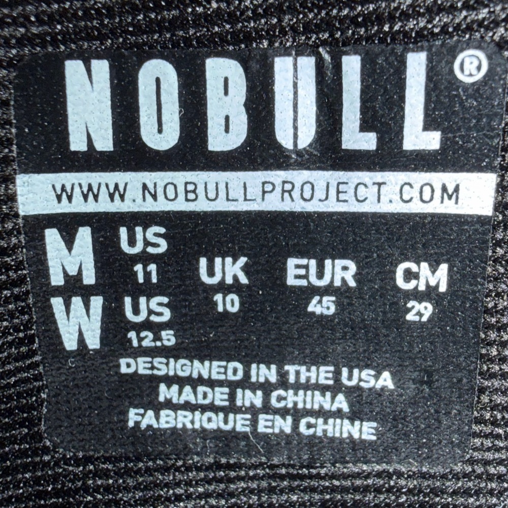 NOBULL Black Trainers - Picture 5 of 6